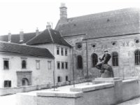 Crkva sv. Katarine. Krovište snimljeno 1912. godine